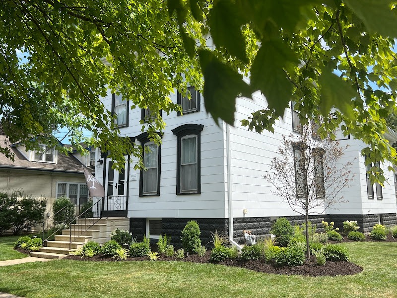 A house with a big tree