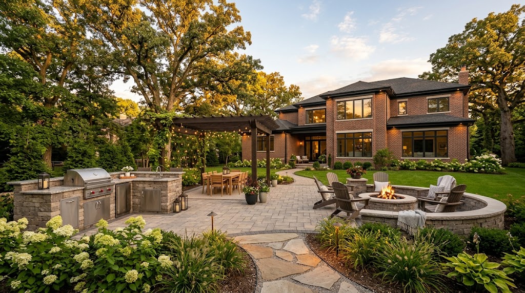 Outdoor Living Space Design in Des Plaines: Master Plans for Outdoor Rooms