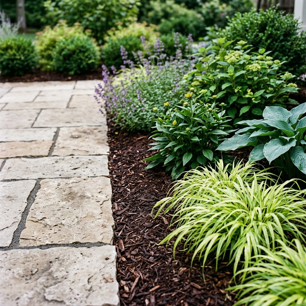 Hardscape detail design near Prospect High School Mount Prospect