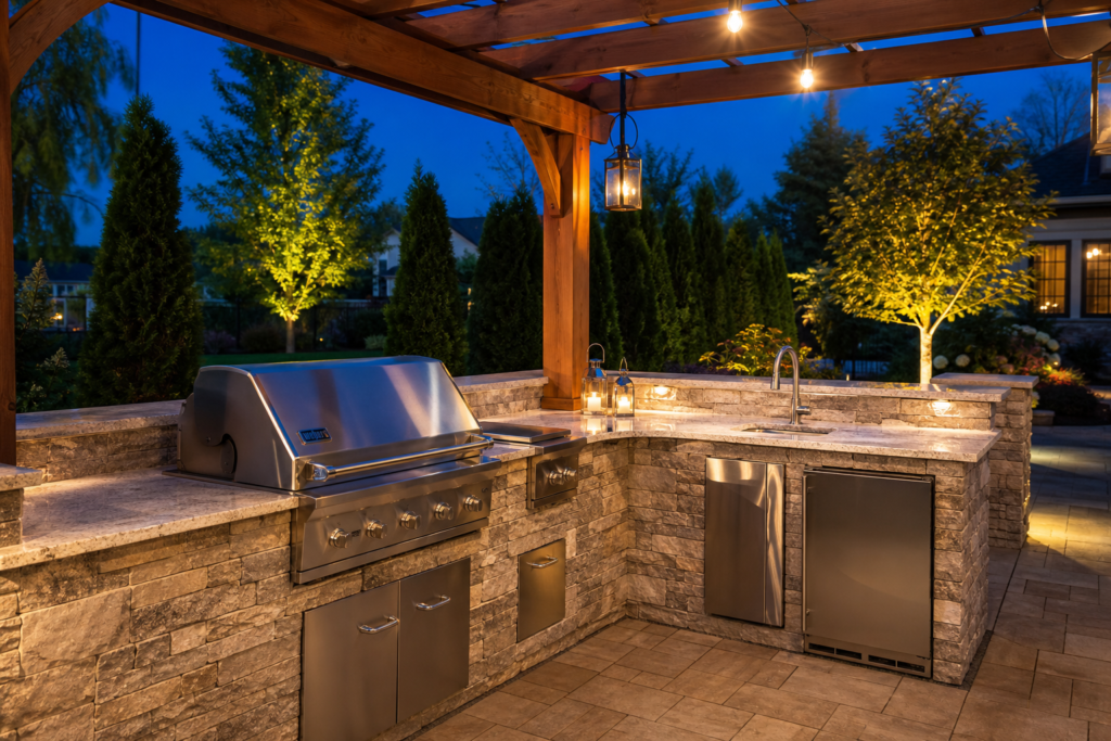 Outdoor kitchen contractor